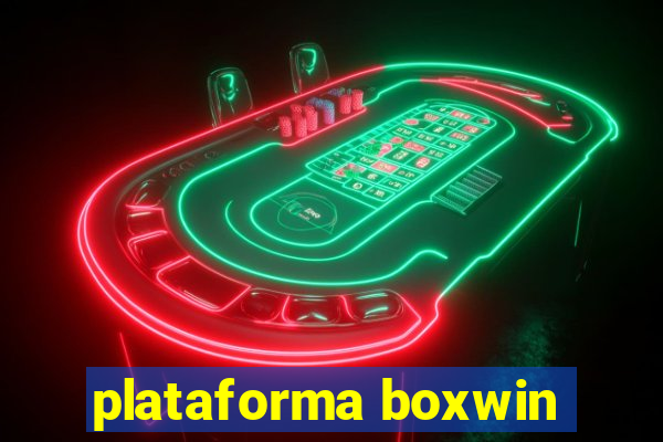 plataforma boxwin